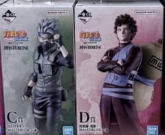 一番くじ ナルト　風影奪還編　C賞 はたけカカシ　D賞　我愛羅　フィギュアのサムネイル