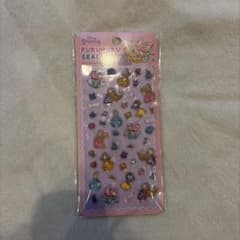 Disney 공주 Pukupuku Seal 씰 정품