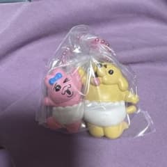 おぱんちゅうさぎ イヌ コラボキーホルダーのサムネイル