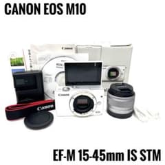 動作良好 CANON EOS M10 EF-M 15-45mm レンズキット - メルカリ