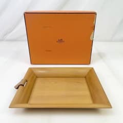 ◎ エルメス ヴィド ポッシュ アトリウム トレイ 木製 ウッド トレー ◎ エルメス ヴィド ポッシュ アトリウム トレイ 木製 ウッド トレー
