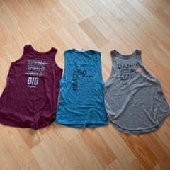 JAZZERCISE タンクトップ　3枚セットのサムネイル