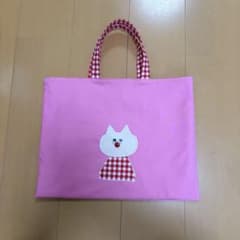 キョロキョロねこ◉レッスンバッグのサムネイル