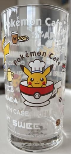 Pokémon Cafe 피카츄 유리