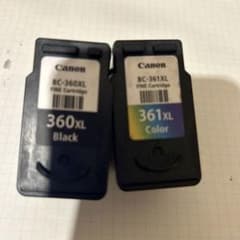 使用済 Canon インクカートリッジ BC-360XL BC-361XLのサムネイル