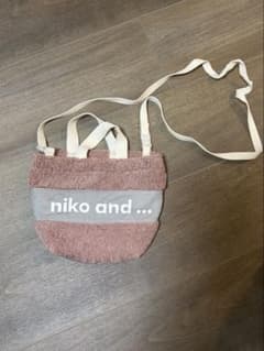niko and… 2WAY ボアバッグ ショルダーバッグ ミニトート ピンクのサムネイル