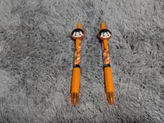 オレンジ キャラクターボールペン 2本セットのサムネイル