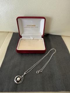 Mikimoto パール ネックレス シルバーのサムネイル