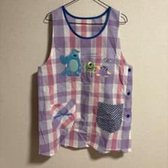 モンスターズインク エプロン チェックのサムネイル