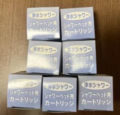 素粒水、シャワーヘッド用カートリッジ７つのサムネイル