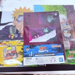 이치 반 쿠지 나루토 NARUTO 하위 상 정리 판매 비주얼 보드 4 점 세트