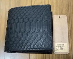 専用出品 アルズニ 折り財布 パイソンのサムネイル