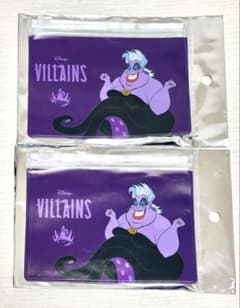 Disney Villains アースラ スライダーポーチ 2個セットのサムネイル