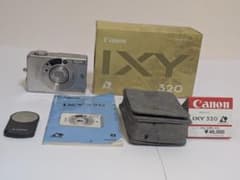 Canon IXY 320 シルバー APSフィルムカメラ - メルカリ