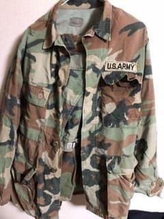 【値下げ】アメリカ軍実物 ウッドランド迷彩服上下のサムネイル