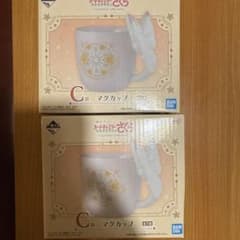 이치 반 쿠지 카드 캡터 사쿠라 C 상 머그컵 2 개 세트