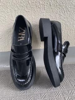 ZARA トラックソールローファー 24㎝のサムネイル