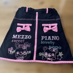 激レア 当時物 Mezzo piano ミミポポ スカート 平成レトロ 135 - メルカリ