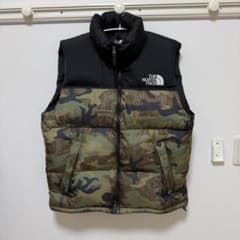 THE NORTH FACE カモフラージュ ダウンベスト サイズM/M THE NORTH FACE ダウンベスト ヌプシベスト カモフラージュ - メルカリ