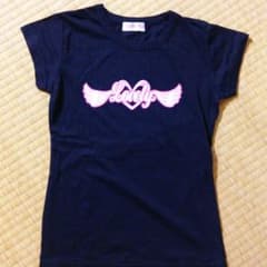 【キッズ 女の子】140 Tシャツ 黒のサムネイル