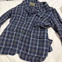 MALLORY JK VEST (LINEN/RAMIE CHECK)2点セットのサムネイル
