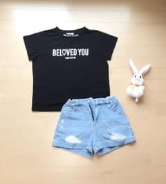 Pink Latte Tシャツ&ショートパンツ　S/160のサムネイル