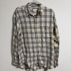 【Burberrys 】長袖チェックシャツのサムネイル