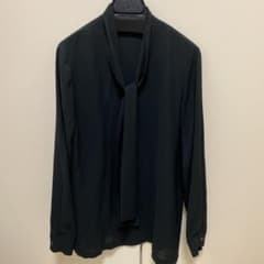 theory luxe ボウタイブラウス　サイズ38のサムネイル