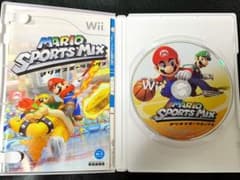 Wii ウィー　本体　コントローラー　ソフト（マリオ、スポーツ等）14点セット！ Wii スーパーマリオスポーツミックス - メルカリ