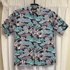 Cooke Street アロハシャツ 総柄 魚柄 Mサイズのサムネイル