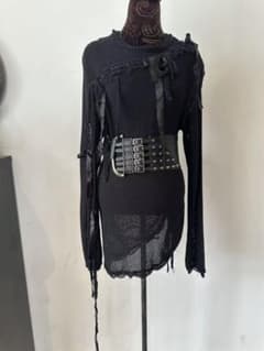 DAMIR DOMA変形ストラップ付き長袖 ann demeulemeester DAMIR DOMA変形ストラップ付き長袖 ann demeulemeester - メルカリ