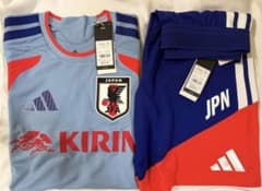 [Last Set Available] Japan National Football Team Training Wear Set (Top and Bottom) - Size L