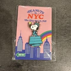 PEANUTS in NYC スヌーピー 自由の女神 ピンバッジ - メルカリ