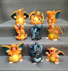 モンコレ ポケモンキッズ クリア 指人形 ポケモン フィギュア メガリザードン メガリザードンX・リザードン等 全9種 ポケモンキッズ 指人形