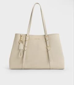 Charles & Keith トートバッグ ベージュのサムネイル