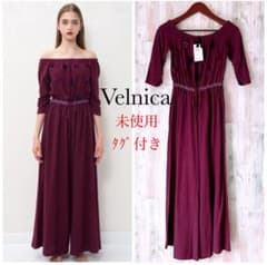 未使用タグ付き♡Velnica ヴェルニカ オフショルダー型サロペット 