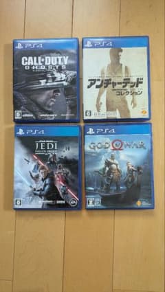 PS4 ソフト 4本セット まとめ売りのサムネイル