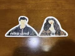niko and... ステッカー 2枚セット 菅田将暉　小松菜奈