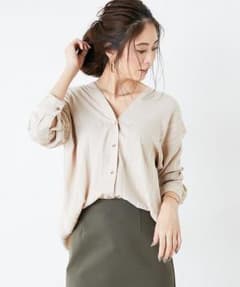 今季 Loungedress(ラウンジドレス)サテンバイヤスブラウスのサムネイル
