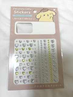 【新品未使用】ポムポムプリン ハート型シールのサムネイル