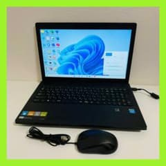 Y259 LENOVOノートパソコンSSDメモリ8G高速Win11オフィス付き - メルカリ