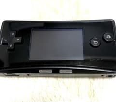 【美品】ゲームボーイミクロ 黒のサムネイル