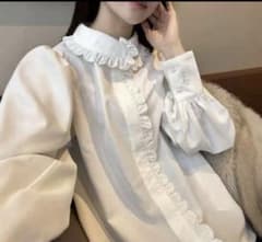 Bibiy.　MELINDA BLOUSE フリルブラウス　シャツ　長袖 Bibiy. MELINDA BLOUSE フリルブラウス シャツ 長袖 - メルカリ