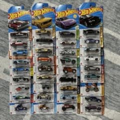 ホットウィール ベーシック 36台セット⑤ R33 GT-R エルカミーノ等 ホットウィール ベーシック 36台セット⑦ エルカミーノ ナイトライダー