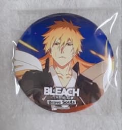 BLEACH ブレソル スクエア缶バッジ 黒崎一護 BLEACH マルイ ブレソル BraveSouls 缶バッジ 黒崎一護 - メルカリ