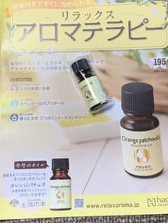 オレンジ・パチュリ　リラックスアロマテラピー芳香浴用ブレンドオイルのサムネイル
