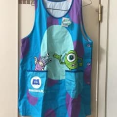 エプロン 保育士　モンスターズインク　ディズニーのサムネイル