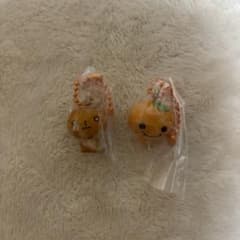 サンエックスユニバース チャームつきグミ　【こげぱん・みかんぼうや】のサムネイル