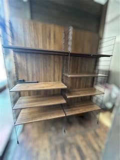 タリル⭐︎イジボユニットシェルフ2台セット 幅約153cm 店舗什器 タリル様専用⭐︎イジボユニットシェルフ2台セット 幅約153cm 店舗什器