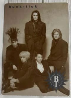 【激レア・当時物】BUCK-TICK 下敷き 5人全員集合 悪の華 バクチク 激レア・当時物】BUCK-TICK 下敷き 5人全員集合 悪の華 バクチク